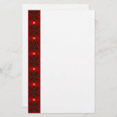 Christmas Art Deco Briefpapier (Vorne/Hinten)