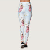 Christmas Art Paintings Leggings (Rückseite)