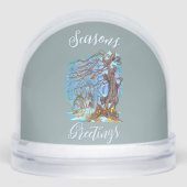 Christmas at Elf Hall  Schneekugeln (Vorderseite)