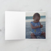 Christmas at the Beach Feiertagskarte (Innenseite)