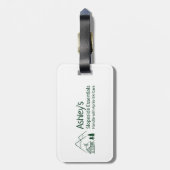 Christmas at the Cabin Group Matching Family Gepäckanhänger (Rückseite vertikal)