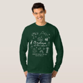 Christmas at the Cabin Group Matching Family T-Shirt (Vorne ganz)