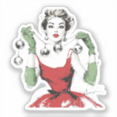 Christmas aufkleber (Vorderseite)