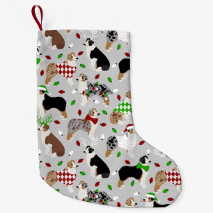 Christmas Australian Shepherd Kleiner Weihnachtsstrumpf