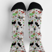 Christmas Australian Shepherd Socken (Oben)