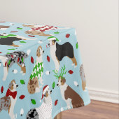 Christmas Australian Shepherd Tablecloth Tischdecke (Beispiel)