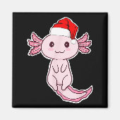 Christmas Axolotl Magnet (Vorne)