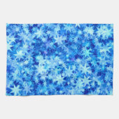 Christmas Azure Horizon Geschirrtuch (Horizontal)