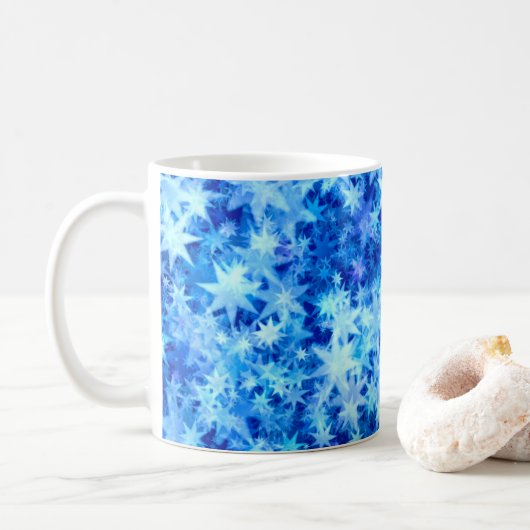 Christmas Azure Horizon Kaffeetasse (Mit Donut)