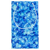 Christmas Azure Horizon Kleine Geschenktüte (Rückseite)