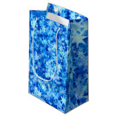 Christmas Azure Horizon Kleine Geschenktüte (Vorderseite Schrägansicht)