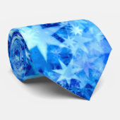 Christmas Azure Horizon Krawatte (Gerollt)
