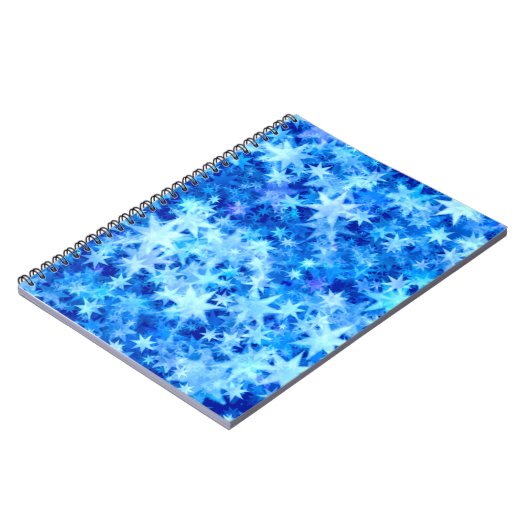 Christmas Azure Horizon Notizblock (Linke Seite)