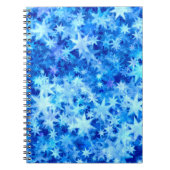 Christmas Azure Horizon Notizblock (Vorderseite)