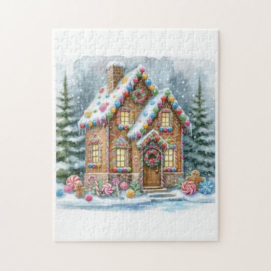 CHRISTMAS BABBA YAGA'S GINGERBREAD HOUSE PUZZLE (Vertikal)
