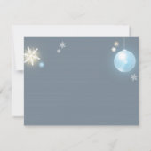 Christmas Baby Boy Baby Shooting Danke (Rückseite)