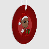 Christmas baby cartoon ornament (Vorderseite)