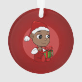 Christmas baby cartoon ornament (Rückseite)