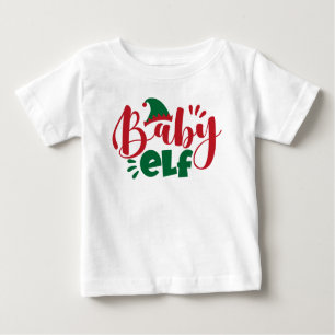 Christmas Baby Elf Baby T-shirt