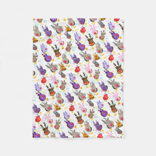 Christmas Baby Fleece Blanket farbenfrohe Spielzeu