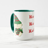 Christmas Baby Green+Red Tasse (Vorderseite Links)