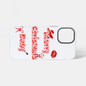 Christmas Baby iPhone Hülle (Rückseite (Horizontal))