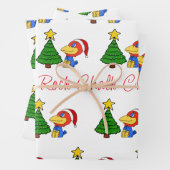 Christmas Baby jay Geschenkpapier Set (Beispiel)
