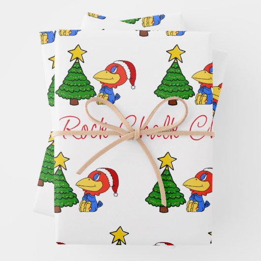 Christmas Baby jay Geschenkpapier Set (Beispiel)