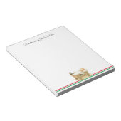 Christmas Baby Jesus Script Fügen Sie Ihrem Namen  Notizblock (angewinkelt)