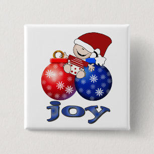 Christmas Baby Joy Tshirts und Geschenke Button