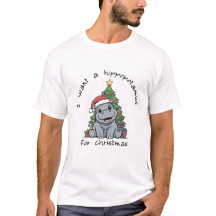 Christmas Baby Nilpferd T-Shirt