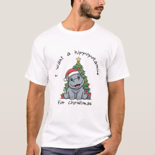 Christmas Baby Nilpferd T-Shirt