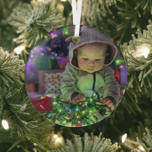 Christmas Baby Ornament Aus Glas (InSitu)