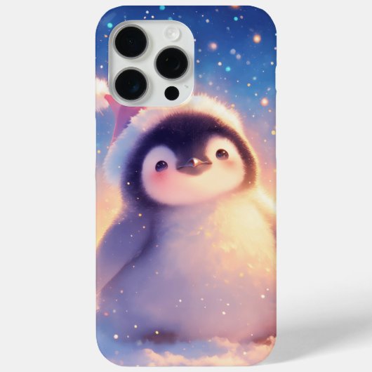 Christmas Baby Penguin Case-Mate iPhone Hülle (Rückseite)