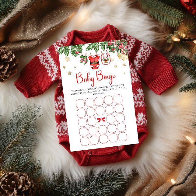 Christmas Baby Shower Bingo Game (Von Creator hochgeladen)