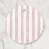 Christmas Baby Shower Geschenkanhänger (Rückseite)