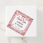 Christmas Baby Shower Geschenkanhänger (Beispiel)