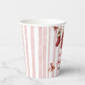 Christmas Baby Shower Pappbecher (Rechts)