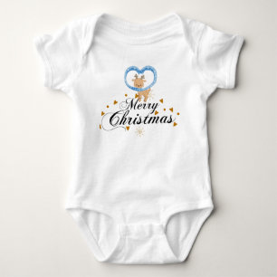 CHRISTMAS BABY STRAMPLER
