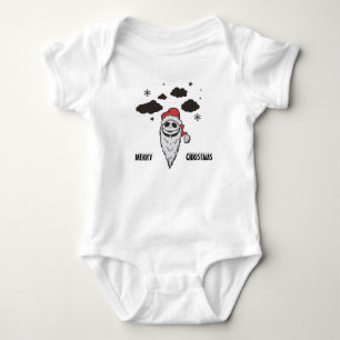 CHRISTMAS BABY STRAMPLER