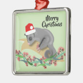 Christmas Baby Sugar Glider Ornament Aus Metall (Links)