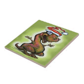 Christmas Baby T-Rex Fliese (Seite)