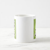 Christmas Baby T-Rex Kaffeetasse (Mittel)