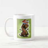 Christmas Baby T-Rex Kaffeetasse (Links)