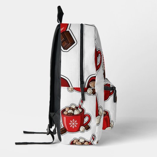 Christmas Backpack Bedruckter Rucksack (Links)