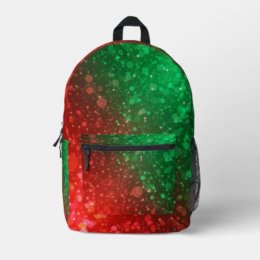 Christmas Backpack Bedruckter Rucksack (Vorderseite)