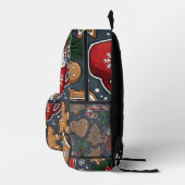 Christmas Backpack Bedruckter Rucksack (Rechts)