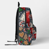 Christmas Backpack Bedruckter Rucksack (Links)