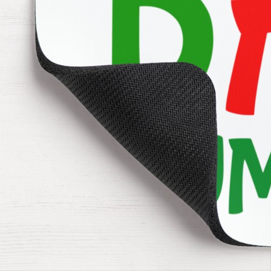 Christmas bah humbug ebenezer scroodesign mousepad (Ecke)