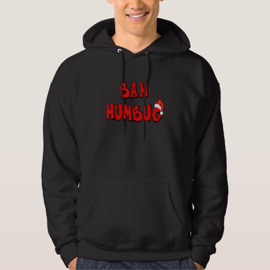 Christmas Bah Humbug Hoodie (Vorderseite)